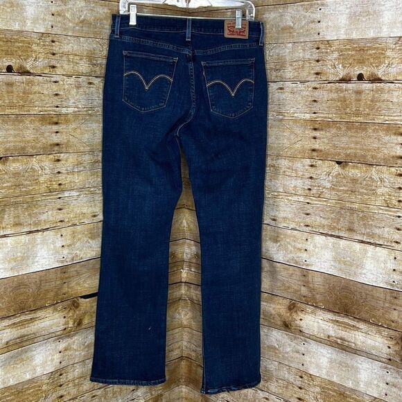LEVI'S WOMEN'S SIZE 10R MID-RISE CLASSIC CASUAL EVERYDAY BOOTCUT JEANS - Picture 3 of 14